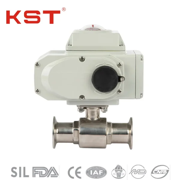 Electric Sanitary Ball Valve 2