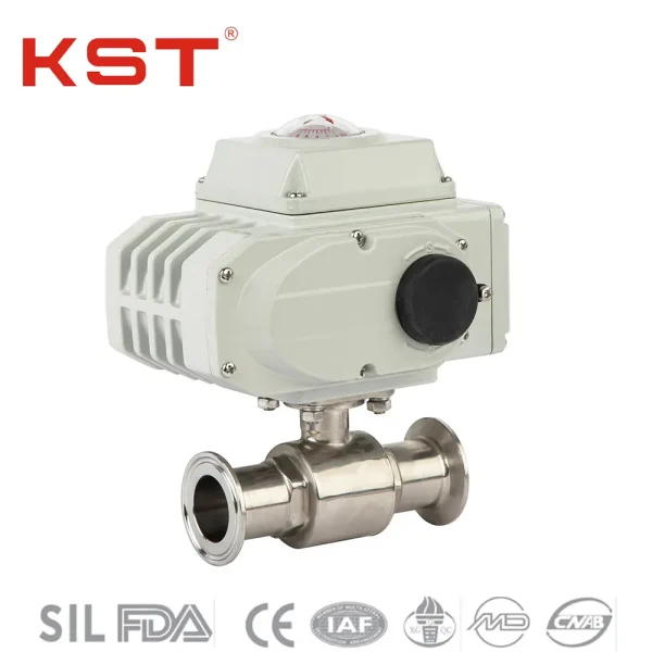 Electric Sanitary Ball Valve 3