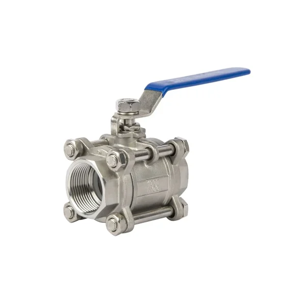 KST Three-piece Manual Threaded Ball Valve (2)