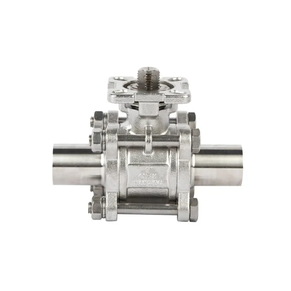 KST Welded Three-piece Sanitary Ball Valve (1)