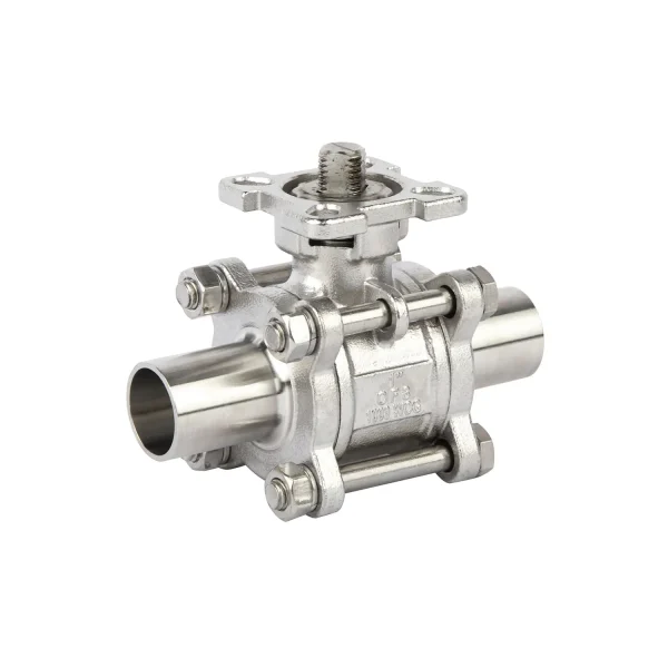 KST Welded Three-piece Sanitary Ball Valve (2)