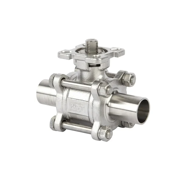 KST Welded Three-piece Sanitary Ball Valve (3)