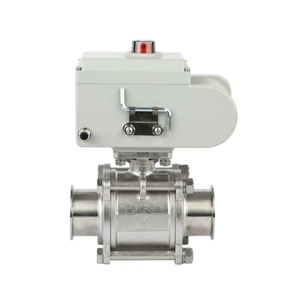 Sanitary Ball Valve Equipped With a Pneumatic Actuator (4)