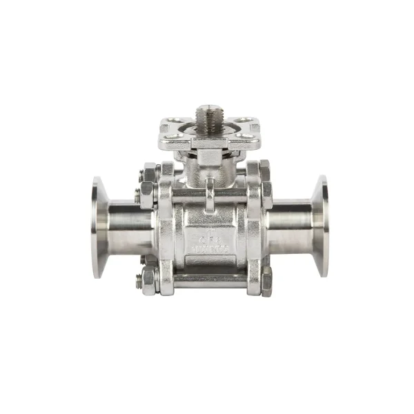 Sanitary Three-piece Quick-install Ball Valve (1)