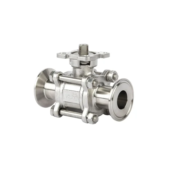 Sanitary Three-piece Quick-install Ball Valve (3)