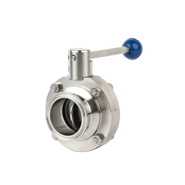 manual sanitary butterfly valve (2)